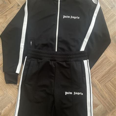 PALM ANGEL TRACKSUIT— SIZE MEDIUM MENS COLOUR:BLACK... - Depop
