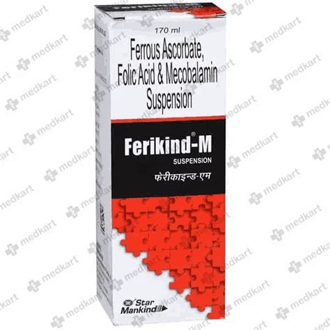 FERIKIND M SYP 170ML Price, Uses, Side Effects & Substitutes | Medkart