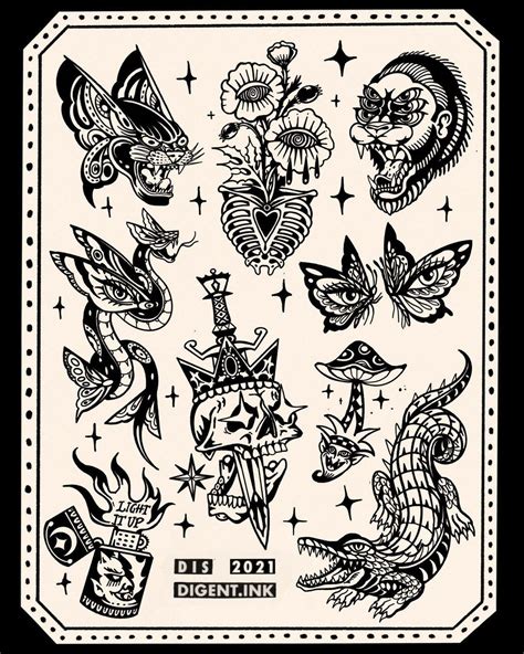 Traditional Tattoo Black And White, Traditional Tattoo Inspiration ...