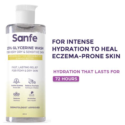 15% Glycerine Wash - 100ml – Sanfe