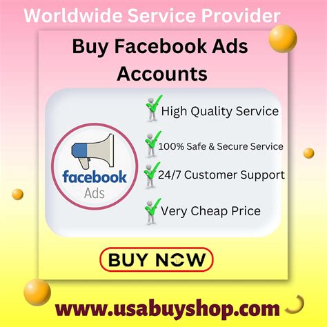 Buy Facebook Ads Accounts. Discover the key to effective Facebook… | by ...