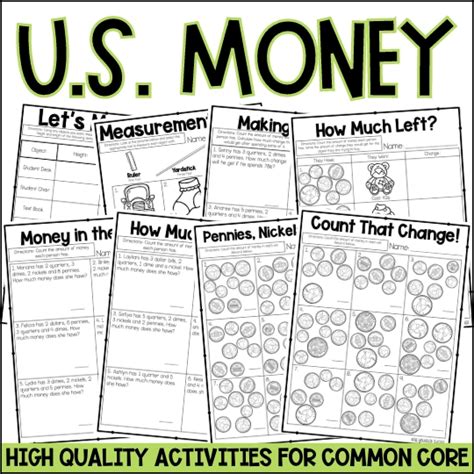 Money Math Problems Worksheets 的图像结果