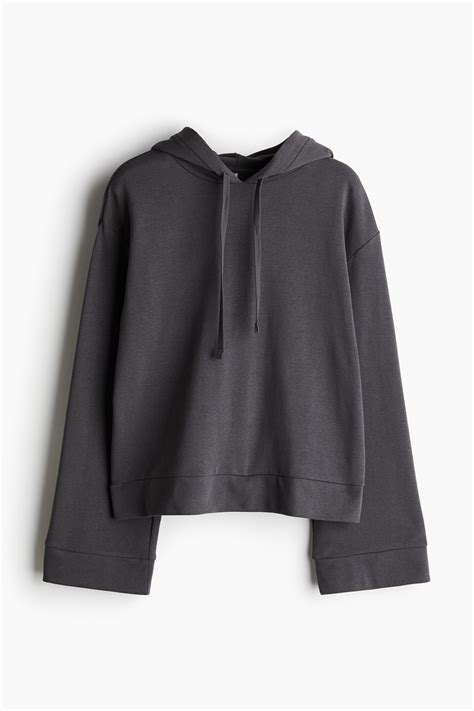Women's Dark gray Hoodie | H&M CA