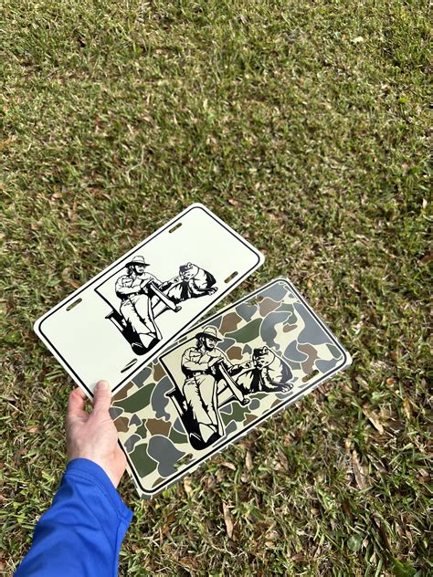 Hank and His Cougar License Plate – Bad Bass Designs