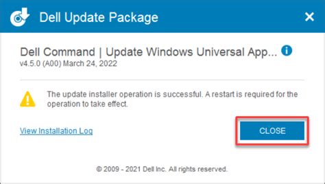 Dell Command Update Install 的图像结果