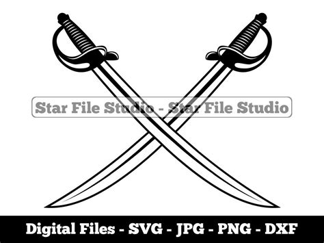 Sword Logo 2 Svg Sword Svg Sable Svg Weapon Svg Sword - Etsy India