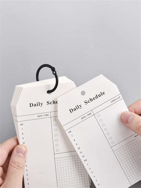 1pc Letter Graphic Plan Notepad | SHEIN USA