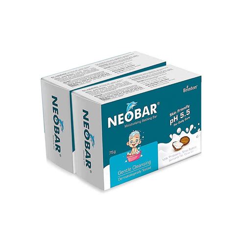 Buy Brinton Neobar Baby Soap for Bathing, Moisturizing, Gentle ...