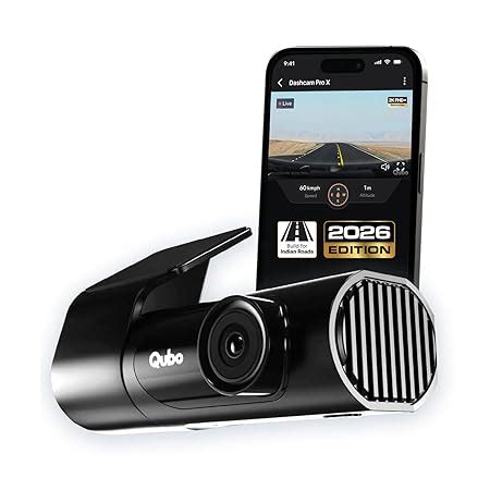Qubo Pro X DashCam (2026 Edition) | 2K Resolution FHD+ | Doubles up as ...