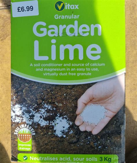 Garden Lime 3 Kg - Holland House Garden Centre Preston