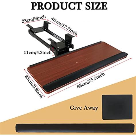 Adjustable Computer Keyboard & Mouse Platform Tray India | Ubuy