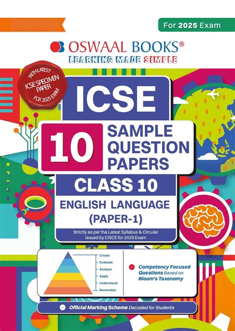 Oba Icse Sqp Eng Language Bk 10 (2025) | Oswaal Editorial Board ...
