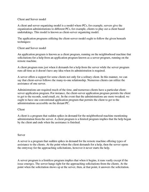 Image result for Client/Server Model Computer Networks