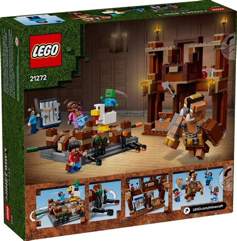 Zwei LEGO Minecraft Movie Sets mit Jack Black Minifigur als Steve