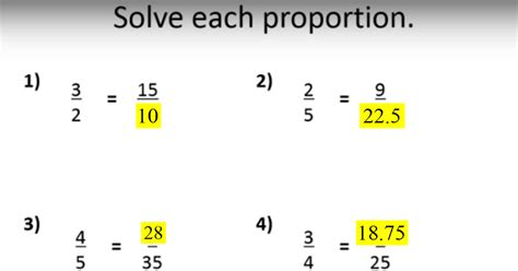 Image result for Solving Proportions with Variables