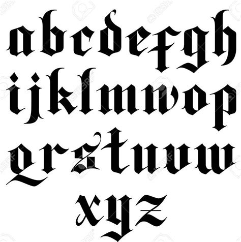 10 best printable old english alphabet a z – Artofit