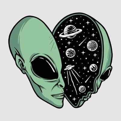 Image result for Alien Vector Art