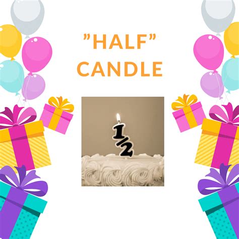 Half Birthday Celebration Ideas for Kids