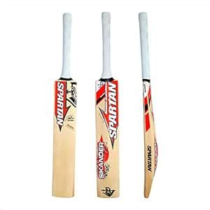 SPARTAN DAVID WARNER Edition Grade 5 English Willow Cricket Bat ( Size ...