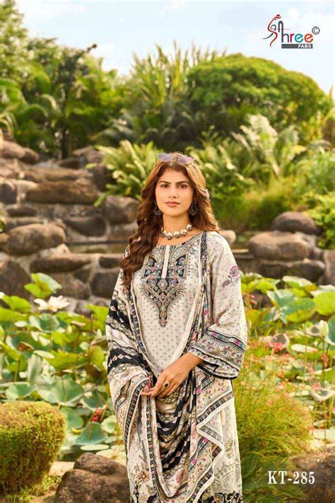Shree Fabs Kt 285 Colors Digital Printed Pakistani Muslin Suit Catalog ...