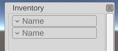 Unity 3D Vertical Layout Group 的图像结果