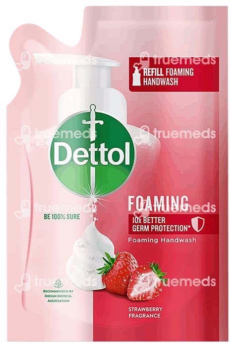 Dettol Foaming Strawberry Fragrance Handwash 250 Ml - Uses, Side ...