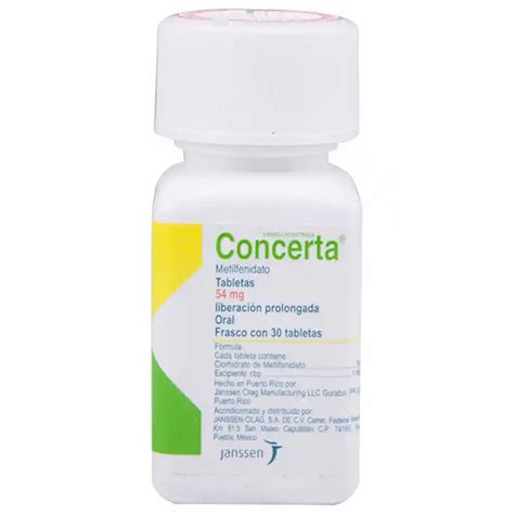 Concerta (54 mg) - Rappi