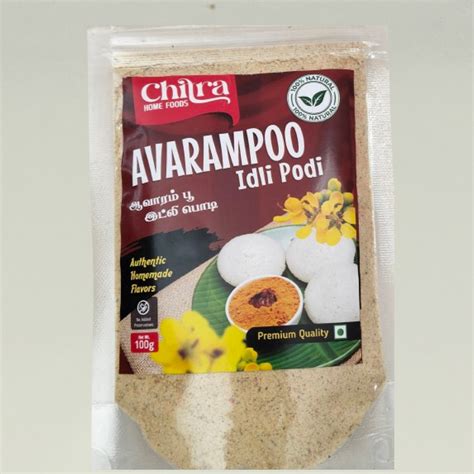 Aavaaram Poo Idli Powder 100g – orlydryfruits