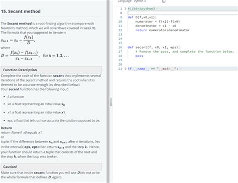 Image result for Secant Method Algorithm