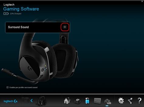 Customize surround sound on the G533 gaming headset with Logitech ...