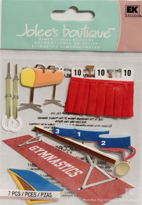 Jolee's Boutique Gymnastics Dimensional Stickers | Michaels
