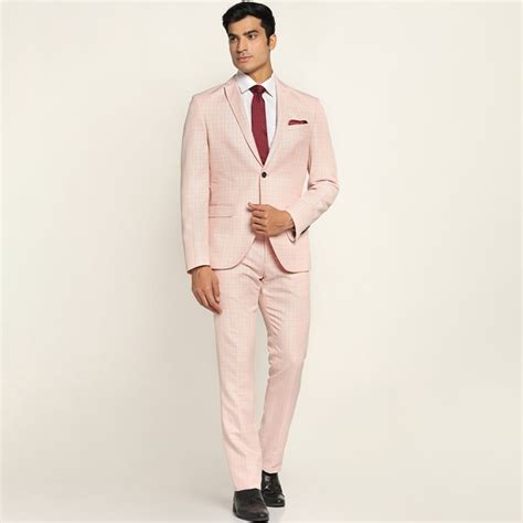 Men Single-Breasted Slim-Fit 2-Piece Formal Suit
