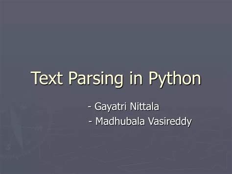 Image result for Python Text Parsing Library