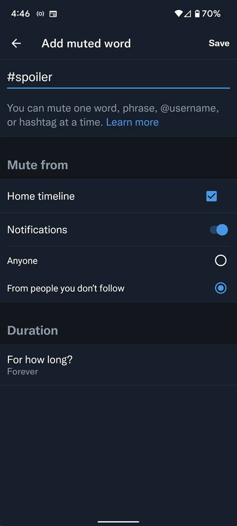 How to mute words on twitter - TechStory