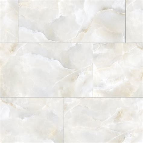 Alessia Bianca Polished Porcelain Tile | Floor and Decor