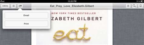 How To Print From iBooks on iPad