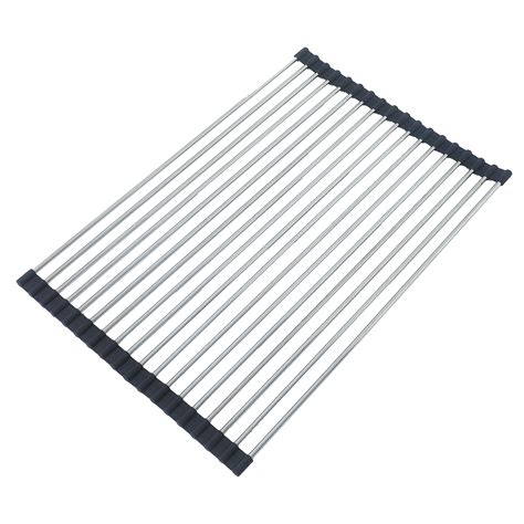 Roll-up Dish Drying Rack|Foldable Drainer|Adjustable & Portable ...