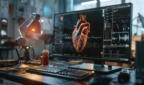 Image result for Computer Human Heart Model
