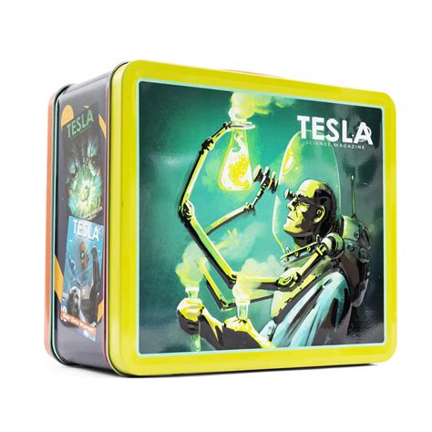 Fallout Tesla Science Magazine Metal Lunchbox - TikTok Shop