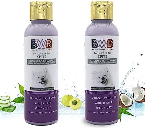 Buy BWB Natural Dog Shampoo for Spitz .PARABEN Free+Alcohol Free+pH ...