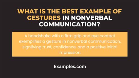 Nonverbal Communication Examples 的图像结果