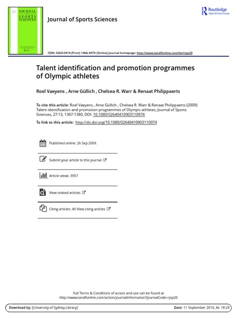 Image result for Talent Identification Program