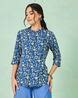 Buy Navy Blue Kurtis & Tunics for Women by Styli Online | Ajio.com