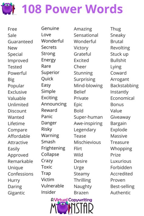 Power Words Control 的图像结果