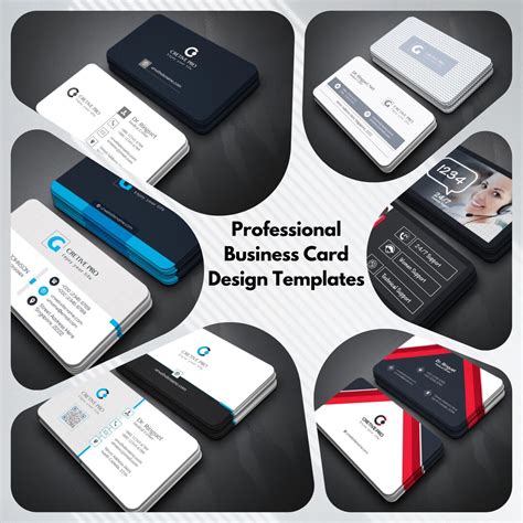 Editable Business Card Templates Bundle (digital Download) - Etsy