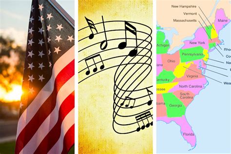Ultimate List of State Songs for all 50 US States - All-American Atlas