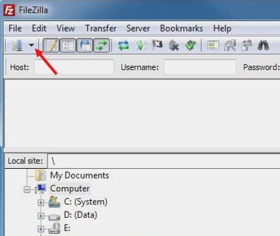 Image result for Using FileZilla