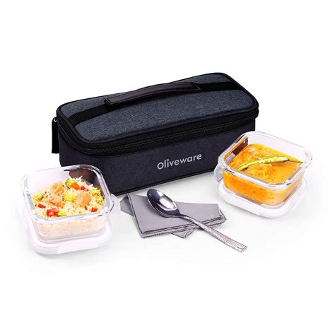 Prism Glass Lunch Box – Oliveware India