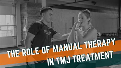 Manual Therapy for TMJ Disorders | Onward Physical Therapy