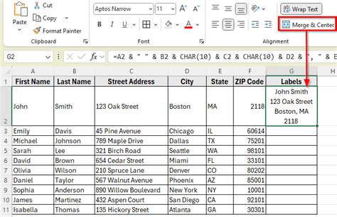 Image result for How to Create Labels From Excel File